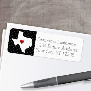 Home State Map Art - Mariage personnalisé Texas