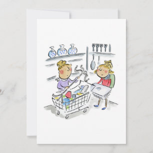 Home Store Shopping Invitation