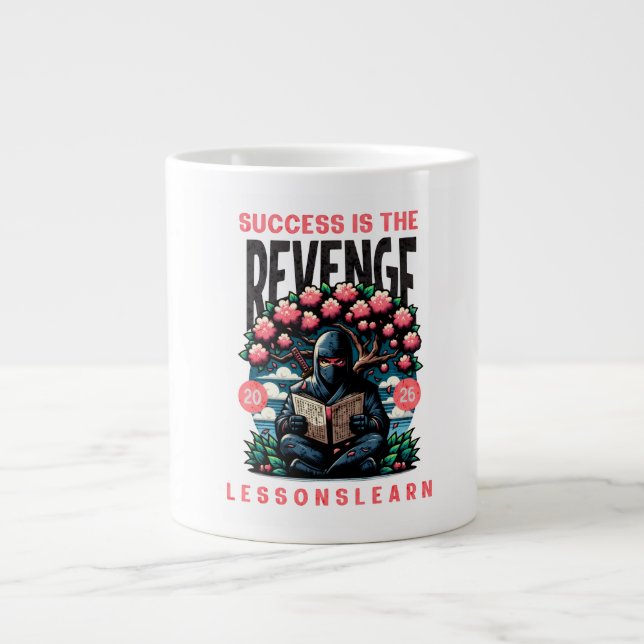 HOME SUCCESS REVENGE LESSONS LEARN MUG (Front)