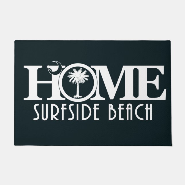 HOME Surfside Beach South Carolina Doormat (Front)