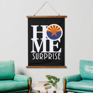 HOME Surprise Arizona Hanging Tapestry
