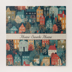 Home Swede Home customizable Jigsaw Puzzle