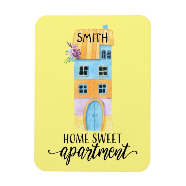 Home Sweet Apartment Magnet (Vertical)