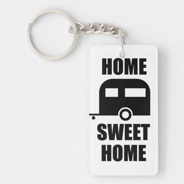 Home Sweet Camper Porte - clé remorque (Devant)