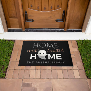 Home Sweet Haunted Home  Doormat