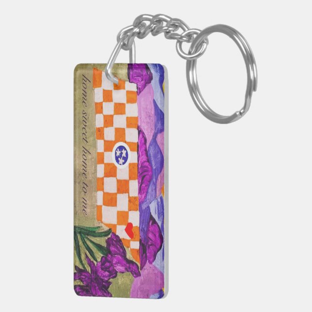 Home Sweet Home Acrylic Keychain (Back Right)