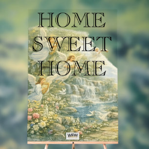 Home Sweet Home Acryllic Sign