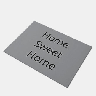 Home sweet home AI art Doormat