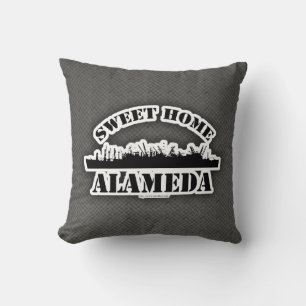 Home Sweet Home Alameda Love Throw Pillow
