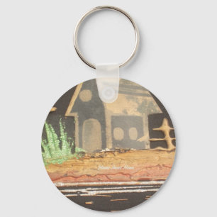 Home Sweet Home Art Print Keychain