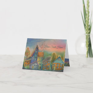 Home Sweet Home Artistic Village Thank You Card