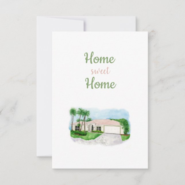 Home Sweet Home Card (Front)