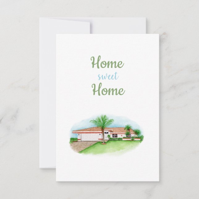 Home Sweet Home Card (Front)