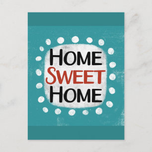 Home Sweet Home Carte postale