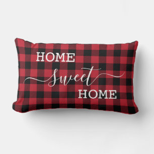 Home sweet home Christmas Lumbar Pillow