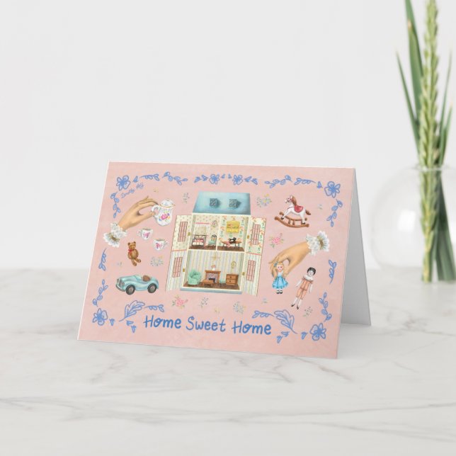 Home Sweet Home Dollhouse Dream Card (Front)