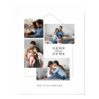 Home Sweet Home Family Photo Collage Personalized