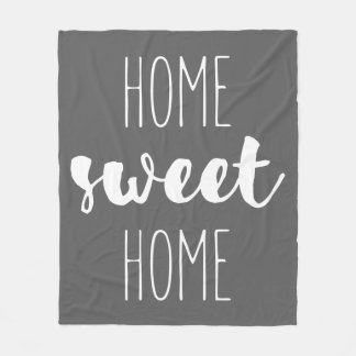 Home Sweet Home Fleece Blanket