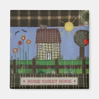 home sweet home frigo aimant