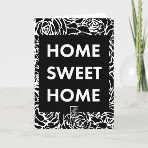 Home Sweet Home. Greeting Card. Card