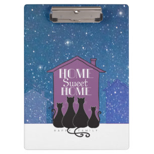 Home sweet home - Happy Family Clipboard