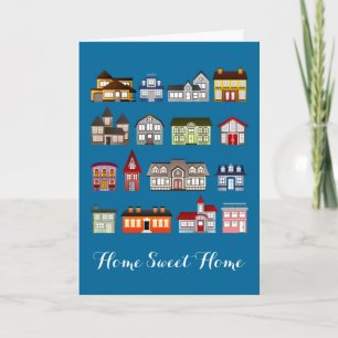 Home Sweet Home Houses Card