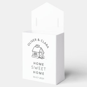 Home Sweet Home Housewarming Party Favor Box