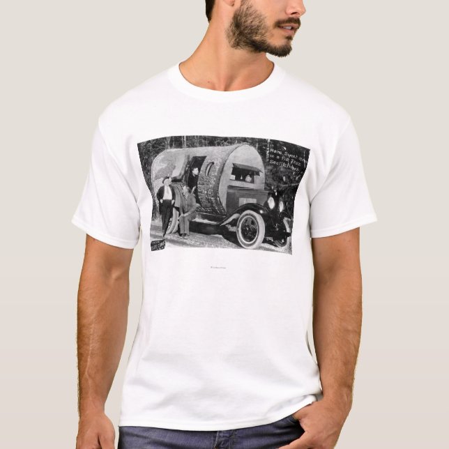 Home Sweet Home in a Fir Tree T-Shirt (Front)