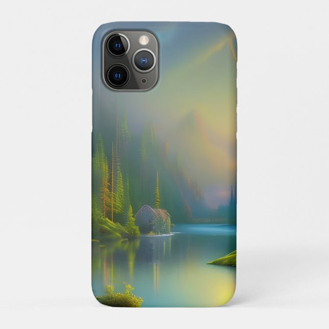 Home Sweet Home in the woods   Case-Mate iPhone Case (Back)