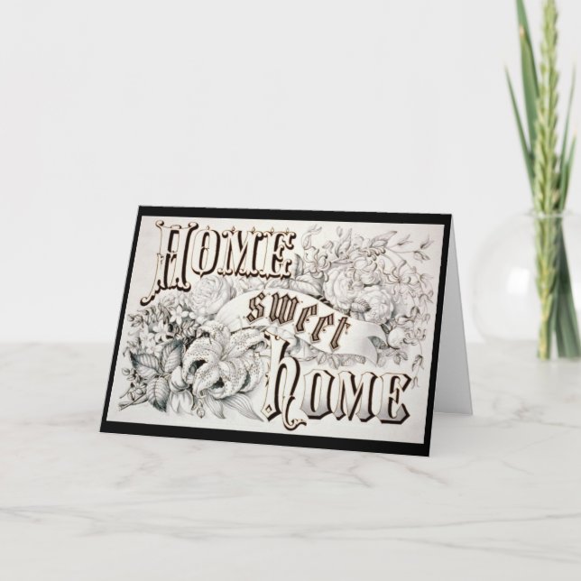 Home Sweet Home invitations (Front)