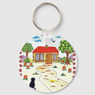 Home Sweet Home Keychain