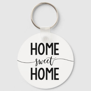 home sweet home keychain