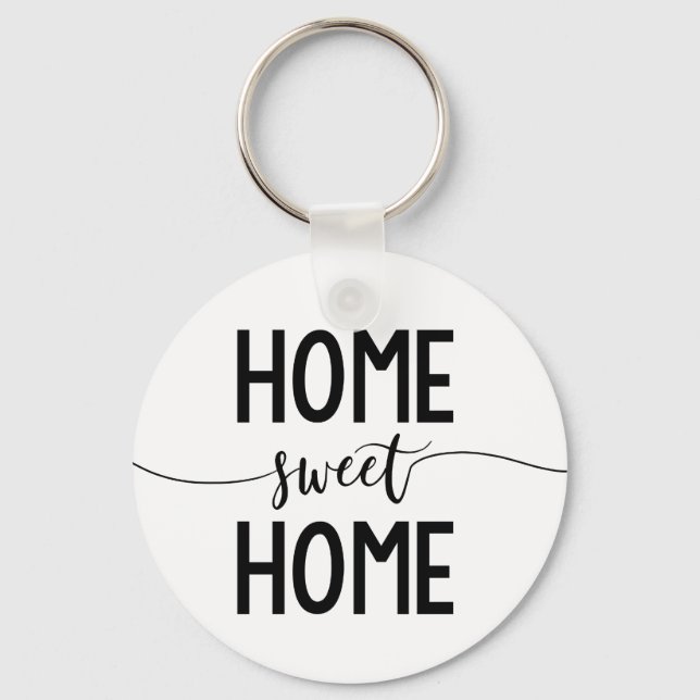 home sweet home keychain (Front)