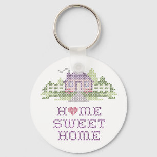 Home Sweet Home Keychain