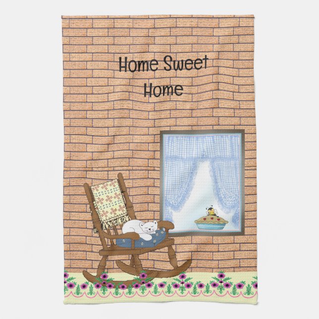 Home Sweet Home Kitchen Towel (Vertical)