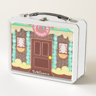 Home Sweet Home Metal Lunch Box