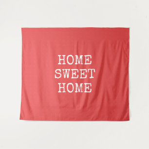 Home sweet home minimal design  tapestry