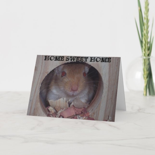 HOME SWEET HOME "Missing You" Card (Front)