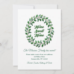 Home Sweet Home Moving Faire-part