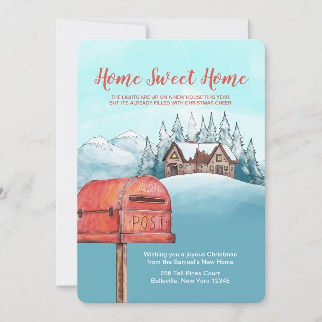 Home Sweet Home Moving Faire-part (Devant)