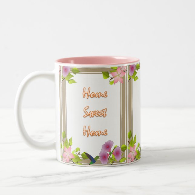 Home Sweet Home Mug rose (Gauche)
