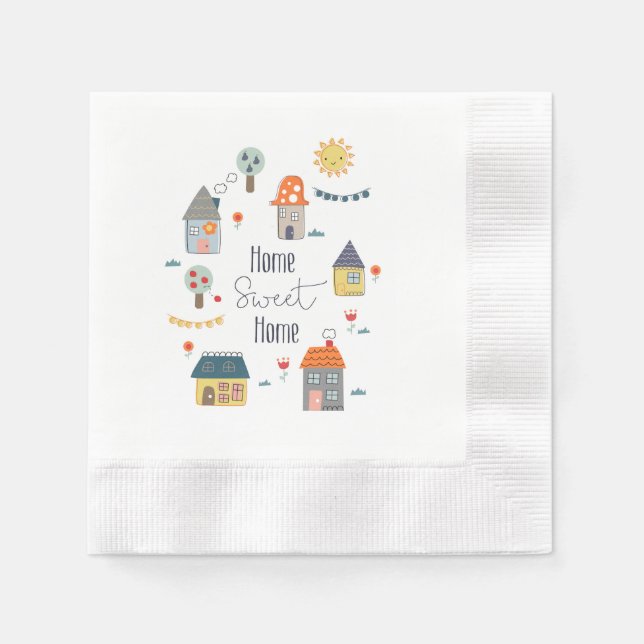Home Sweet Home Napkin (Front)