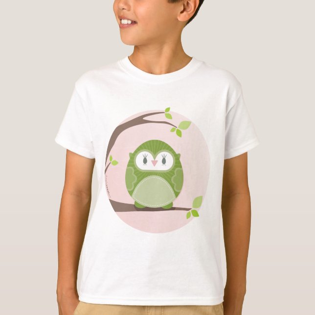 HOME SWEET HOME :: Owl in a tree 2 T-Shirt (Front)