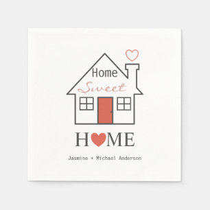 Home Sweet Home personalized Napkin