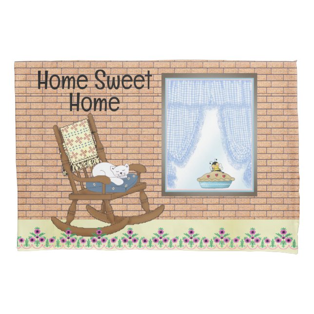 Home Sweet Home Pillowcase (Front)