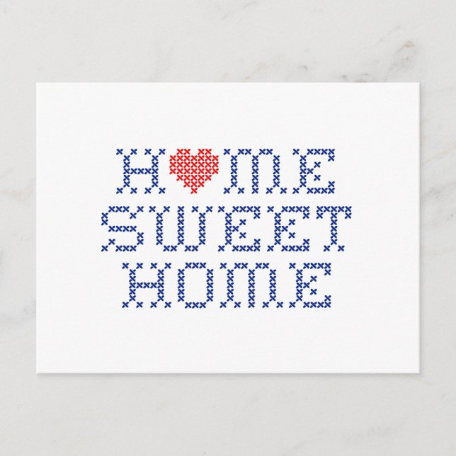Home Sweet Home Postcard (Front)