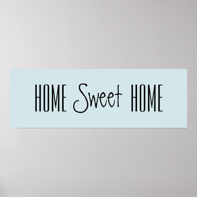 Home Sweet Home Poster (Devant)