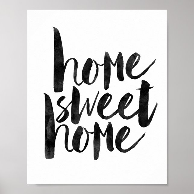 Home Sweet Home Poster (Front)
