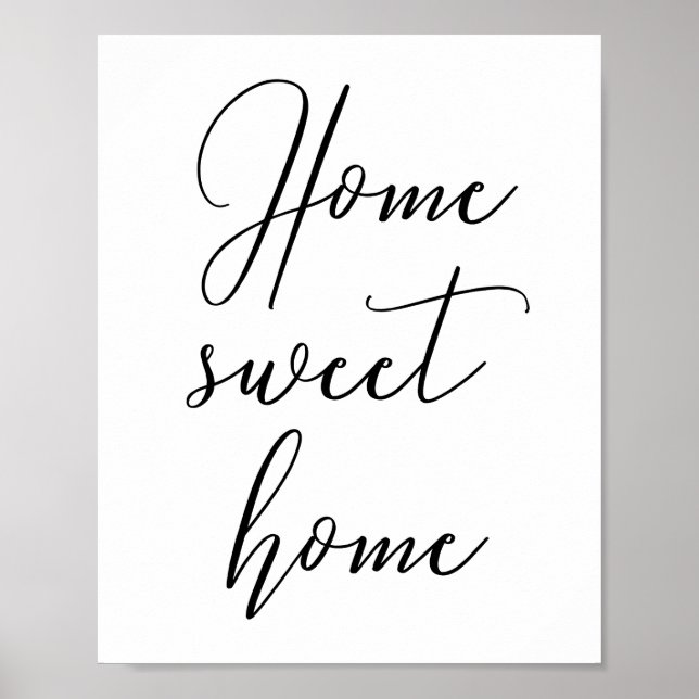 Home sweet home Poster (Front)