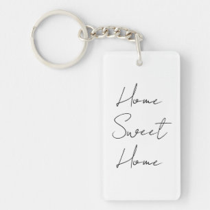 Home Sweet Home Real Estate Closing Appreciation  Keychain